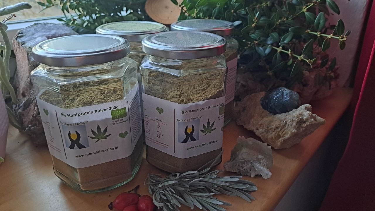 Hanfprotein 4x -Mittel Hanfprotein 4x (Mittel)