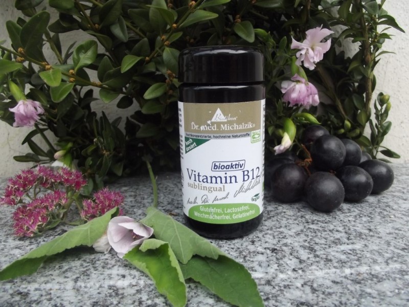 Vitamin B12 im Violettglas