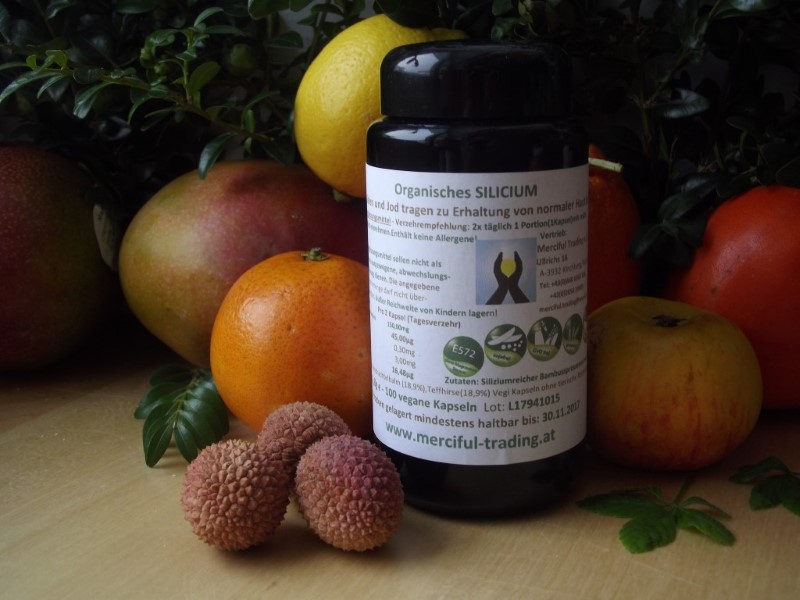 Organisches SILICIUM a`528mg 100 Kapseln im Mironglas