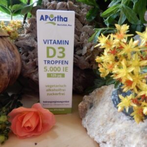 Vitamin D3 50ml - das Sonnenhormon pro Tropfen 5000 I.E.