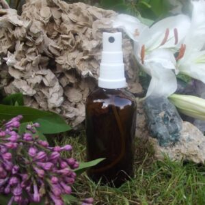 Braunglasflasche 100ml mit Zerstäubermontur