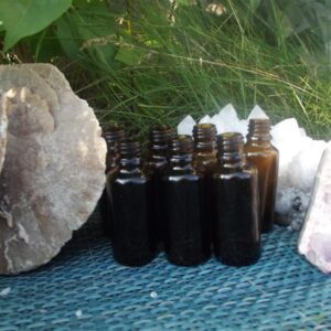 7 Stk Braunglasflaschen 30ml