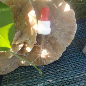 Pipettenmontur rot für Flaschen 100ml