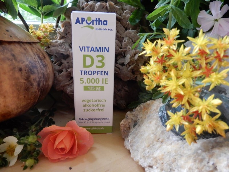 Vitamin D3 50ml - das Sonnenhormon pro Tropfen 5000 I.E.