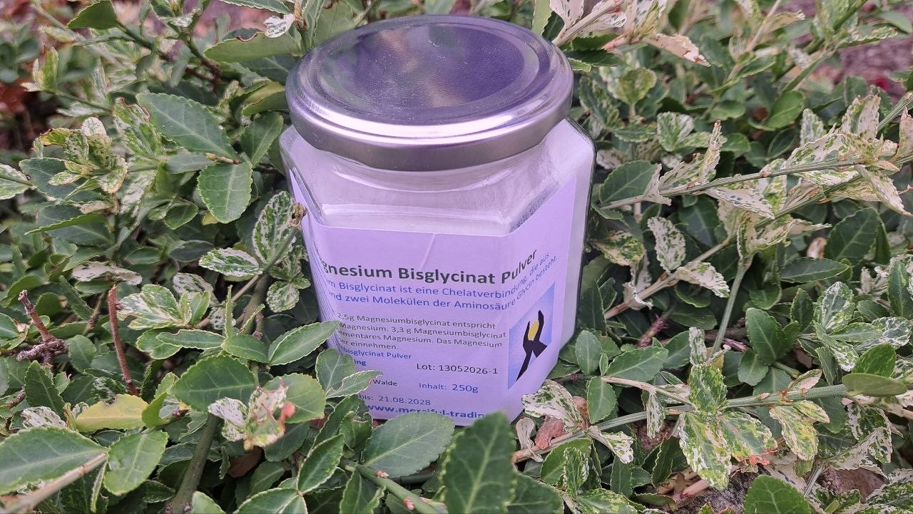 Magnesium Bisglycinat Pulver 250g (Mittel)